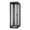 American Power Conversion Easy Rack 600mm/42U/1200mm with Roof castors feet and 4 Brackets No Side panels Bottom black