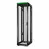 American Power Conversion Easy Rack 600mm/48U/1200mm with Roof castors feet and 4 Brackets No Side panels Bottom black