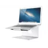 Newstar Computer Products Laptop Desk Stand (ergonomic 360 degrees rotatable) Silver 5 kilo