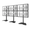 Newstar Computer Products NeoMounts PRO Flat Screen Stand - 3x2 (3 x horizontal/2 x vertical) - box 1/442-55inBlack/silver