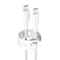 PanzerGlass empower by PanzerGlass Racing USB-C to USB-C Cable 60W USB 2.0 1.2M Silver White