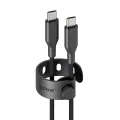 PanzerGlass empower by PanzerGlass Racing USB-C to USB-C Cable 60W USB 2.0 2M Space Black