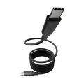 PanzerGlass EMPOWER BY PANZERGLASS MAGNETIC SNAKE USB-C TO USB-C CABLE 240W USB 2.0 1.5M SPACE BLACK