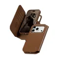 PanzerGlass CARE Tango 2in1 Brown Wallet Case w. MagSafe iPhone 18 Pro