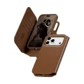 PanzerGlass CARE Tango 2in1 Brown Wallet Case w. MagSafe iPhone 18 Pro Max