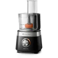 Philips Food processor 850W improved 2.1l bowl 2in1 full metal disc emulsifying kneading citrus press grinding mill chopping blade french fries disc storage box 1L Blen