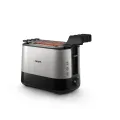 Philips Toaster toaster two slot sW rack extra wide slot metal black