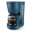 Philips Coffee maker Drip coffee maker Malibu blue Glass jug 1.3L ASO Permanent filter