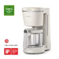 Philips Coffee maker 1.2 L aroma twister Matt plastic white speckle biobased