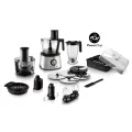 Philips Food processor 1300W 3.4l bowl new foodpro / kitchen machine 4 in 1 setup - 3 one touch presets 2.2l blender jar metalkneading chopping reversible shredding d
