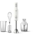 Philips Hand blender 700W with metal bar promixbeaker compact chopper whisk white