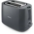 Philips Toaster Plastic 2-slot bun warmer dark grey