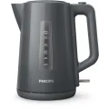 Philips Kettle Orbit 2200W 1.7l entry plastic kettle dark grey - spring opening pilot light