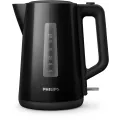 Philips Kettle Orbit 2200W 1.7l entry plastic kettle black - spring opening pilot light