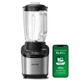 Philips Blender 1500W High speed 2L glass jar metal&black body variable speed 8 pre-sets & pulse LED screen and knob