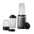 Philips Blender 1000W 700ml Tritan tumbler 550ml Tritan tumbler 300ml Tritan cup 6-starblade 2-star blade black metal & black