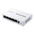 AsusTek ASUS EBP15 5-Port GbE smart managed PoE+ switch 4 PoE+ ports 60W Supports PoE priority setting