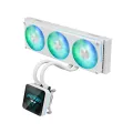 AsusTek ASUS PRIME SLC II 360 ARGB LCD WHT all-in-one CPU liquid cooler