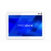 ProDVX Android 10.1iSoC-5 point pcap-A17 1.6Ghz-2GB Sdram-8GB eMMC flash-500cd/m2-1280x800-Android 6-USB-LAN-HDMI-WIFI-BT-PoE-RGB Sur led-NFC-white