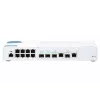 QNAP 8 port 1Gbps, 2 port 10G SFP+/ NBASE-T Combo, 2 port 10G SFP+, web management switch