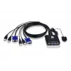 Aten 2-Port USB Cable KVM Switch