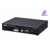 Aten USB DVI-I KVM over IP Transmitter with Internet Access Local Console Power/LAN Redundancy (SFP Slot) RS-232 Control and Audio