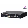 Aten USB 2K DVI-D Dual-Link KVM over IPTransmitter with Local Console Power/LAN Redundancy (Dual SFP Slot - PoE) RS-232 Control and Audio