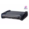 Aten USB DVI-I Dual Display KVM over IPReceiver with USB Peripheral Support Power/LAN Redundancy (SFP Slot) RS-232 Control and Audio