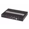 Aten 1-Port 4K DisplayPort KVM over IP Switch with Local or Remote Access Virtual Media Power/LAN Redundancy Audio Remote PCReboot RS-232 Control and with API