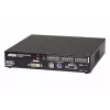 Aten [PREMIUM] USB Dual Display DVI-I KVM over IP Transmitter with Internet Access Local Console Power/LAN Redundancy (SFP Slot) RS-232 Control Audio and with API