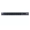 Aten 8-Outlet 1U eco PDU Metered by bank Switched by Outlet (16A) (7x C13 1x C19)