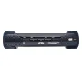 Aten 5K DisplayPort Dual Display KVM over IPReceiver with USB Isochronous Transfer Power/LAN Redundancy (2x10Gbps SFP+ slots) 1xRJ-45