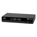 Aten 2-Port USB 5K DisplayPort/HDMI Single Display Universal Secure KVMSwitch (PSD PP V4.0 Compliant)