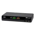 Aten 2-Port USB 5K DisplayPort/HDMI Single Display Universal Secure KVMSwitch with Card Reader (PSD PP V4.0 Compliant)