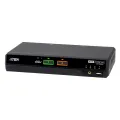 Aten 2-Port USB 5K DisplayPort/HDMI Dual Display Universal Secure KVM Switchwith Card Reader (PSD PP V4.0 Compliant)