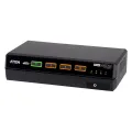 Aten 4-Port USB 5K DisplayPort/HDMI Dual Display Universal Secure KVM Switch(PSD PP V4.0 Compliant)