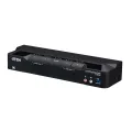 Aten 4-Port USB 8K DisplayPort Dual Display KVM Switch with USB 3.0Peripheral Support