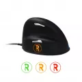 R-GO Tools HE Mouse Break Ergonomische Muis M Rechts Bedraad