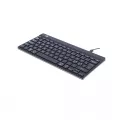 R-GO Tools R-Go Compact Break Keyboard QWERTY (ND) black wired