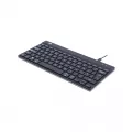 R-GO Tools R-Go Compact Break Keyboard QWERTY (UK) black wired