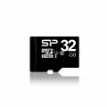Silicon Power class 10-mSD Card-SDHC-32GB-R/W: up to 40/10 MB/s / ECC function / Shockproof /Waterproof / X-rayproof / Retail pack /w/ adaptor