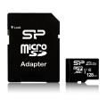 Silicon Power SD Silicon Power 128GB Elite MicroSD incl. SD-adapter Zwart
