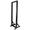 StarTech.com 2-Post Server Rack with Sturdy Steel Construction and Casters - 42U - Mount and store your server equipment in this sturdy TAA-compliant steel rack