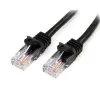 StarTech.com 10m Black Cat5e Ethernet Patch Cable with Snagless RJ45 Connectors