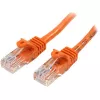StarTech.com 10m Orange Cat5e Ethernet Patch Cable with Snagless RJ45 Connectors