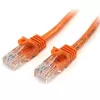 StarTech.com 2 m Orange Cat5e Snagless RJ45 UTP Patch Cable - 2m Patch Cord - Ethernet Patch Cable - RJ45 Male to Male Cat 5e Cable