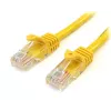 StarTech.com 1 m Yellow Cat5e Snagless RJ45 UTP Patch Cable - 1m Patch Cord - Ethernet Patch Cable - RJ45 Male to Male Cat 5e Cable