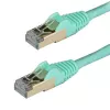 StarTech.com 3m Aqua Cat6a Ethernet Cable - Shielded (STP)