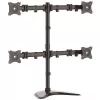StarTech.com Quad Monitor Stand - Heavy Duty Steel - Adjustable 4 Monitor Stand - For VESA Mount Monitors up to 27in (17.6 lb/8 kg) - Height Adjustable to a Max Height of 32.2 (818 mm)
