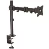 StarTech.com Desk Mount Monitor Arm - Articulating Arm - Heavy Duty Steel - For VESA Mount Monitors up to 27in and up to 17.6 lb. (8 kg) - Adjustable Height - Arm Extension up to 17 (428 mm)